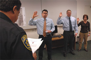Police sworn in
