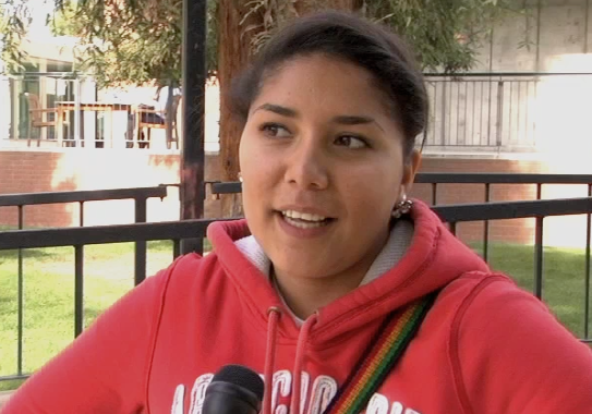 Fresno State students cast their vote