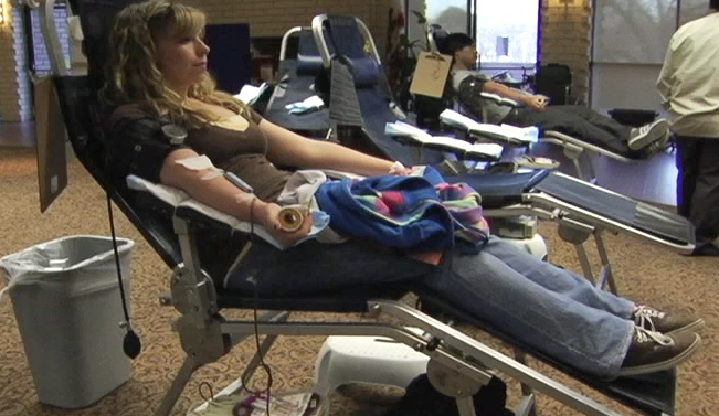 Blood drive comes to campus