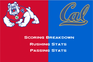 Fresno State vs. Cal Football Game Stats