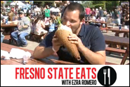 Fresno State Eats: The Worlds Largest Waffle Cone Challenge