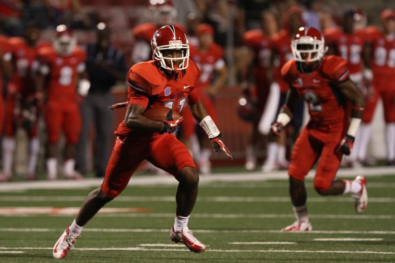 Wide receiver Rashad Evans was able to give Fresno State its first special teams touchdown of the season when he ran back a 78-yard punt return last Saturday. Head coach Tim DeRuyter says that the team needs to bring all three phases of offense, defense and special teams on the road in order for the ’Dogs to have success on the road.