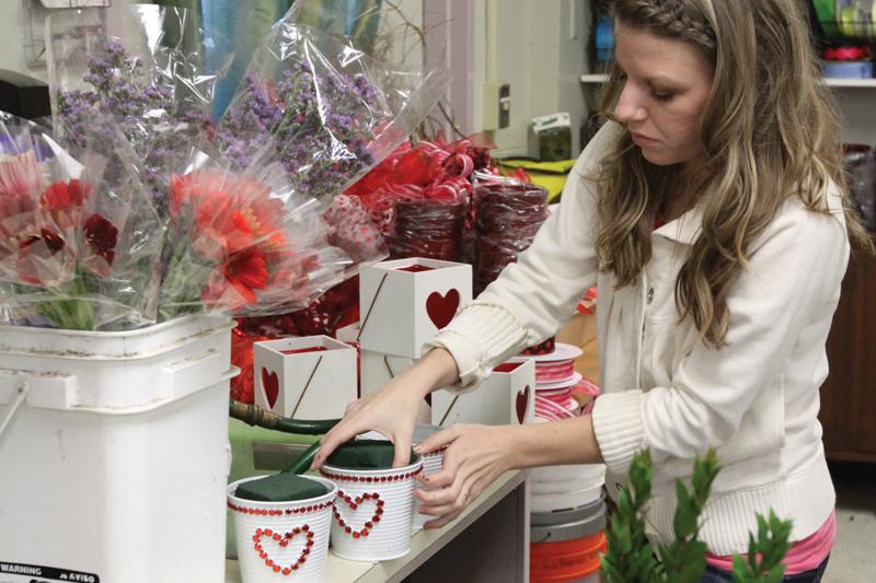 Floral lab and farm market engage for Valentines Day