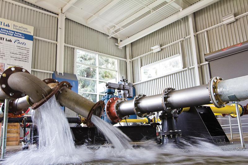 The Center for Irrigation Technology was established as a testing lab and educational and research facility. The center works with eight Valley counties advocating and lobbying for water projects.
Photo by Roe Borunda / The Collegian