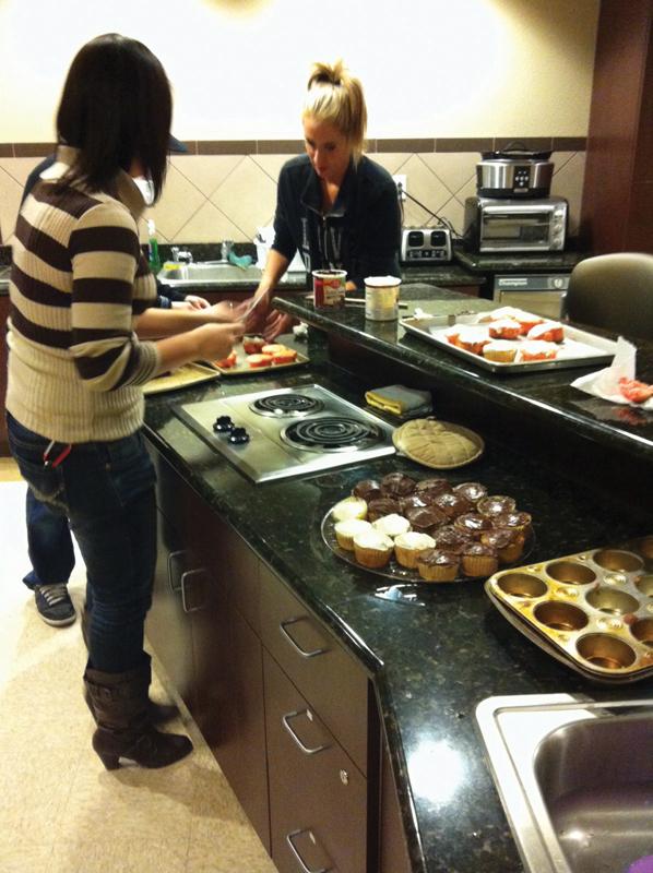 Fresno State students from MCJ 158S have volunteered their time at Terry's House, a home that lodges families of patients from around Central California. The house has served thousands of families since January 2011.
/ Photo courtesy of Jessica Graves