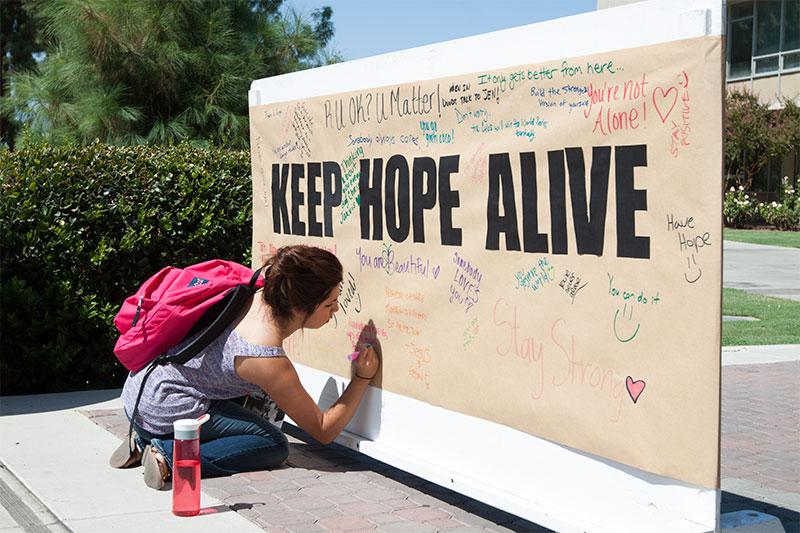 Fresno State promotes suicide prevention