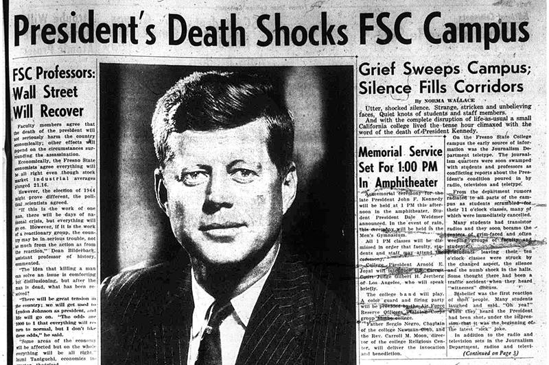 50th anniversary of John F. Kennedy assassination 