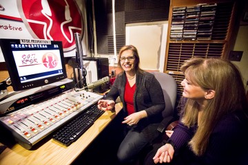 First Lady Focus hits campus airwaves