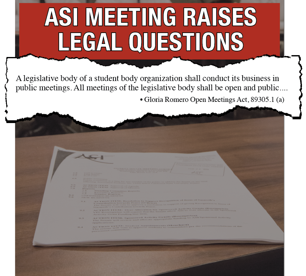 ASI meeting raises legal questions