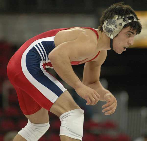 Fresno State’s Cory Borges had a breakout year as a freshman wrestler for the Bulldogs, earning a starting role early on in the season. Borges always prepares for his matches with a nap. Ryan Tubongbanua / The Collegian