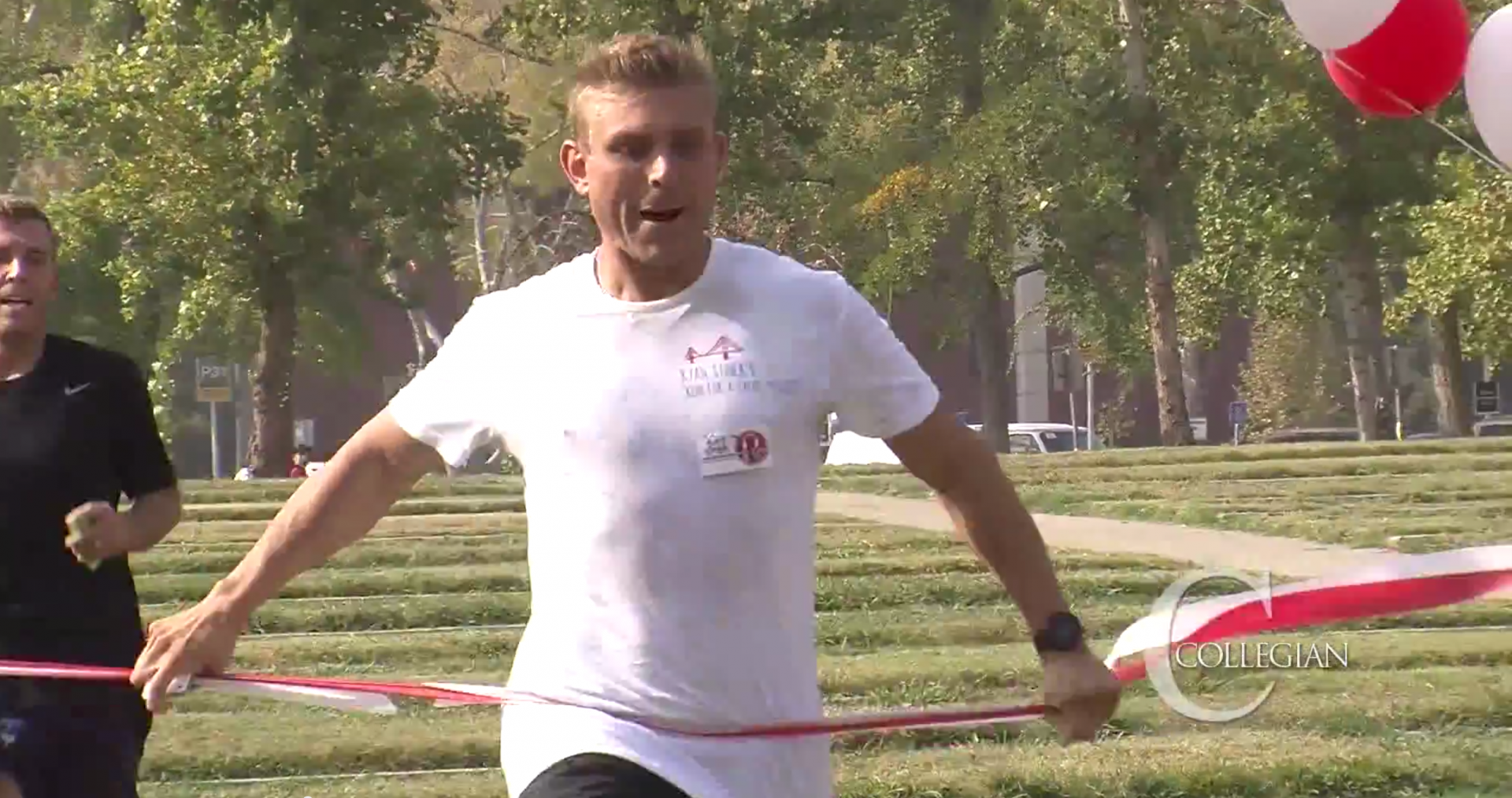 Ryan Stiner at Fresno States Finish Line