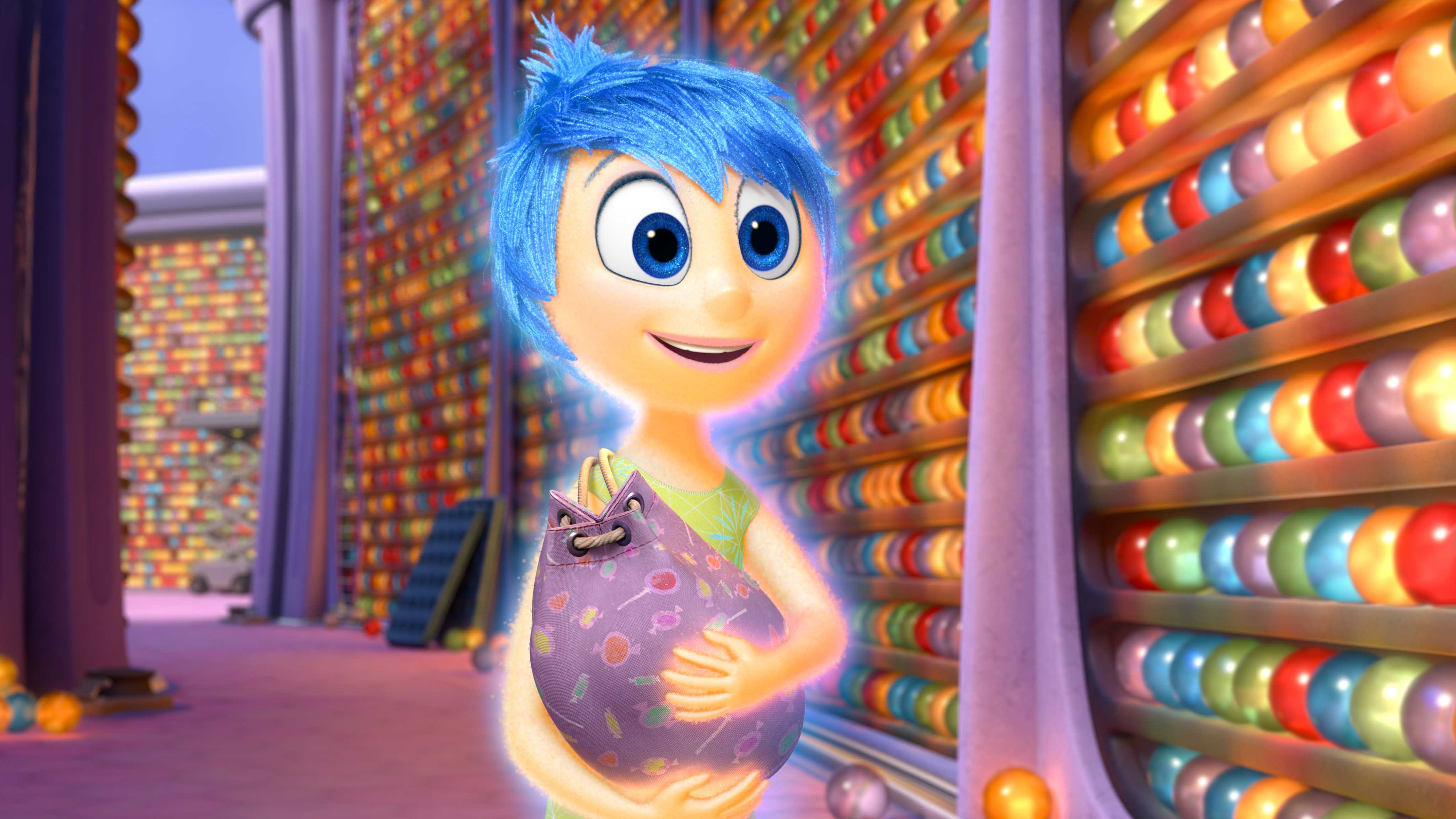 Joy (voice of Amy Poehler), the main and most important of 11-year-old Riley’s five Emotions, explores Long Term Memory in  Inside Out. Directed by Pete Docter (“Monsters, Inc.,” “Up”), Inside Out opens in theaters nationwide June 19, 2015. 