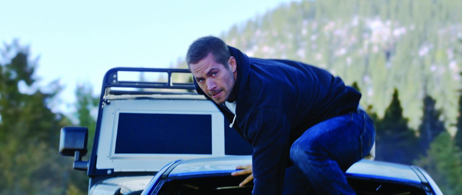 Brian (Paul Walker) makes his move in Furious 7.
Photo courtesy of Universal Pictures/TNS