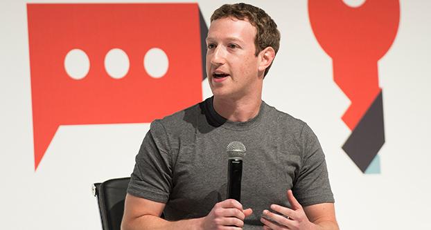 Mark Zuckerberg speaks at the Mobile World Congress 2015 in Barcelona, Spain, on March 2, 2015. (David Jensen/EMPICS Entertainment/Abaca Press/TNS