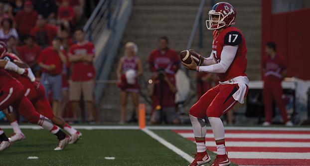 Fresno State redshirt sophomore quarterback Zack Greenlee is coming off a breakout, six-touchdown performance. (Darlene Wendels/The Collegian)