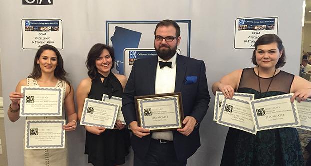 Collegian staff wins big at statewide competition
