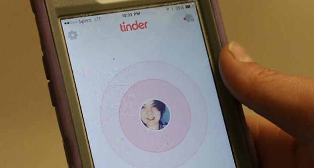 Opinion editor Megan Bronson, looks for love on the mean streets of the Tinder app. Troy Pope/The Collegian