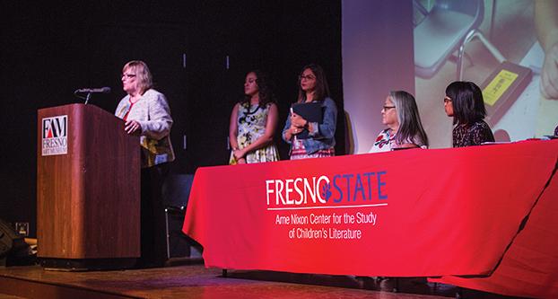 The Henry Madden Library’s Arne Nixon Center for the Study of Children’s Literature and the Fresno Art Museum hosted “Walking the Walk: Rad Fresno State Women Talk.” (Ricky Gutierrez/The Collegian)