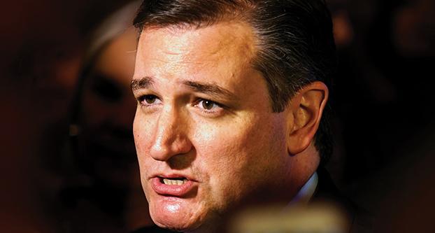 Republican presidential candidate Sen. Ted Cruz following his speech during the California Republican Convention at the Hyatt Regency San Francisco Airport, in Burlingame, Calif., on Saturday, April 30, 2016.  Marcus Yam / Los Angeles Times/TNS