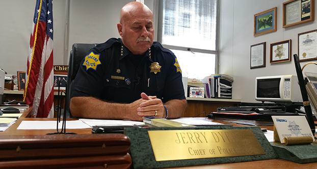 Fresno Police Chief Jerry Dyer (Troy Pope/The Collegian)