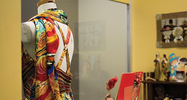 "Sorting Out Race"  display in Fresno State's Henry Madden Library Friday Sept. 9. (Yezmene Fullilove/The Collegian).  