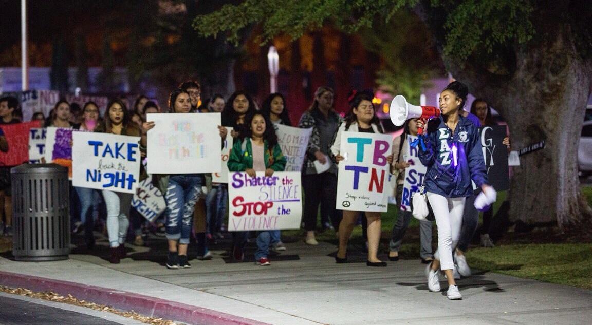 Fresno+State+students+march+in+solidarity+against+sexual+assault+for+Take+Back+the+Night+on+Wednesday%2C+Oct.+19%2C+2016.+%28Khone+Saysamongdy%2FThe+Collegian%29