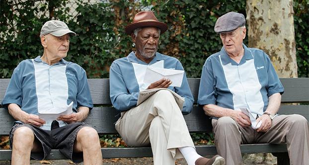 Morgan Freeman, Alan Arkin and Michael Caine in Going in Style. (Warner Bros. Entertainment/TNS)

