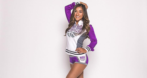 Sacramento Kings’ dancer and former ‘Dog, Mackenzie Domingues. Domingues will be making her debut Oct. 18 at the Kings’ season opener. (Mackenzie Domingues)