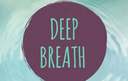 Deep Breath: In your relationship, take time for yourself