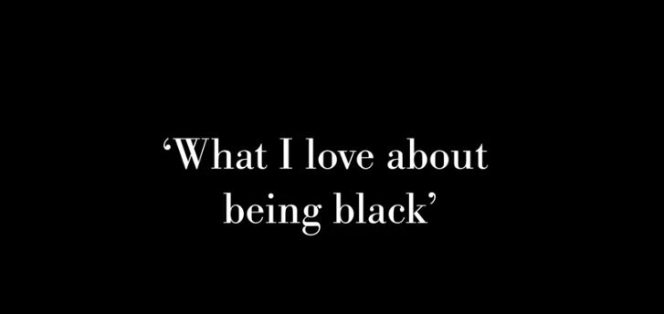 What I Love About Being Black