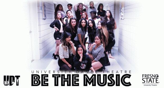 University Dance Theatre will present it’s student-choreographed dance performance, “Be the Music,” from April 26 to April 28. (Fresno State News)