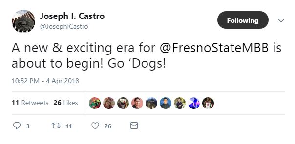 castro tweet