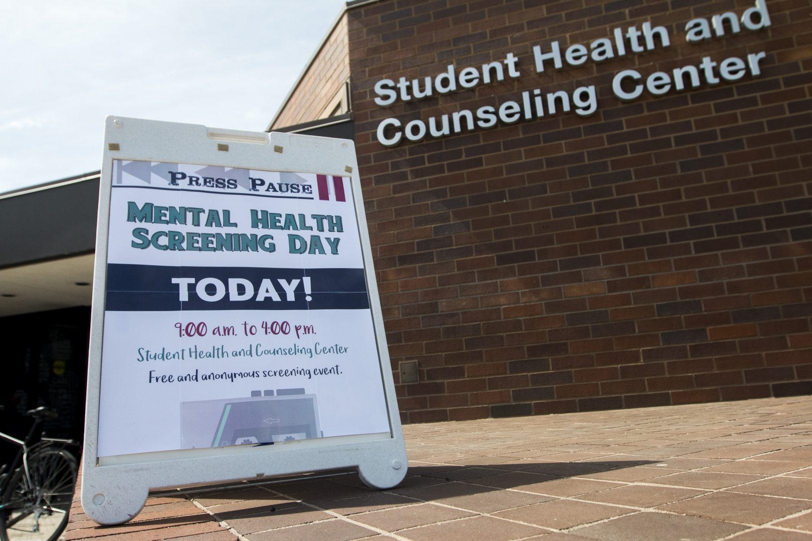 Mental Health Screening Day was held on April 11, 2017 for all students, faculty and staff interested in learning more about their mental health. (Ramuel Reyes/The Collegian)  