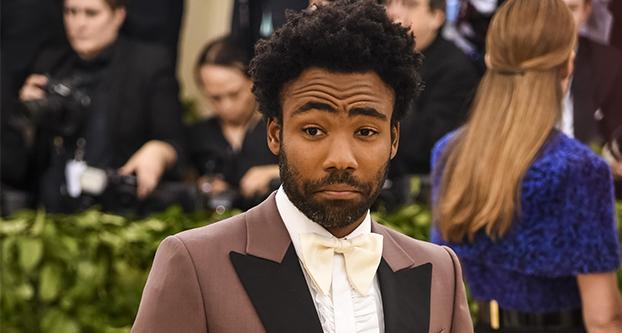 Donald Glover, aka Childish Gambino, attends the Heavenly Bodies: Fashion and the Catholic Imagination Costume Institute Gala 2018 on May 7, 2018 at the Metropolitan Museum of Art in New York, NY (Laura Thompson/New York Daily News/Tribune News Service)