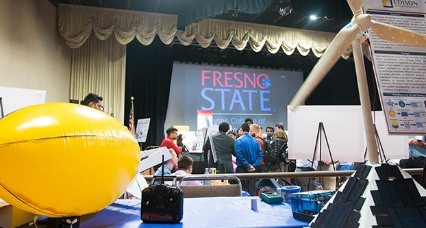 The projects on display at the 11th Annual Projects Day held in the Satellite Student Union on May 8. 2018. (Ramuel Reyes/The Collegian)