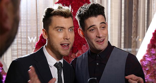 *NSYNC member Lance Bass and Michael Turchin renew their vows at the Love is Love beach wedding on Fort Lauderdale beach on Feb. 5, 2015, in Fort Lauderdale, Fla. (Walter Michot/Miami Herald/Tribune News Service)
