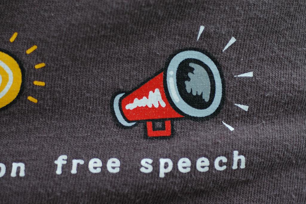 Free speech (John Morton/Flickr)