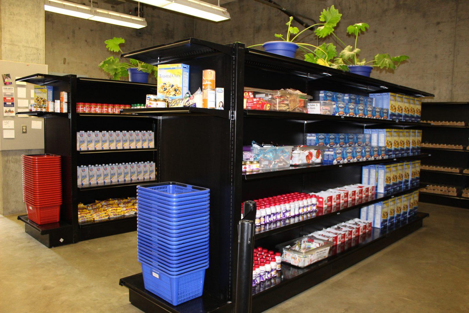 Inside look at student cupboard (Jessica Medina/Food Security Project Coordinator)