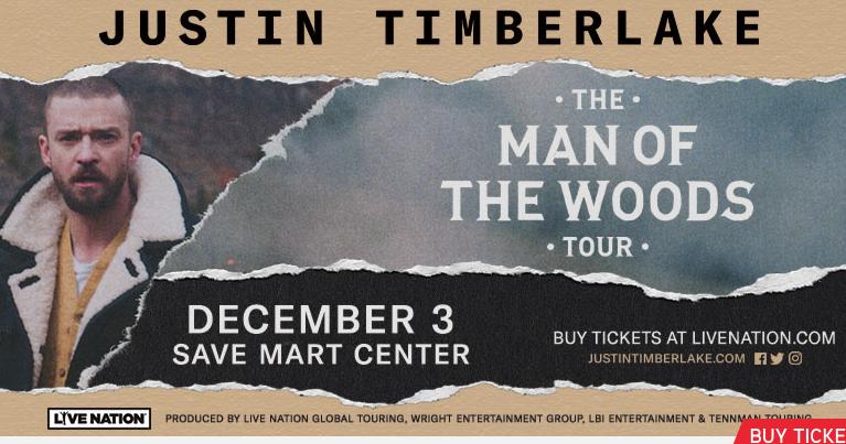 Justin Timberlake is no longer coming to Fresno on Dec. 3, 2018 for a concert at the Save Mart Center. (Save Mart Center)