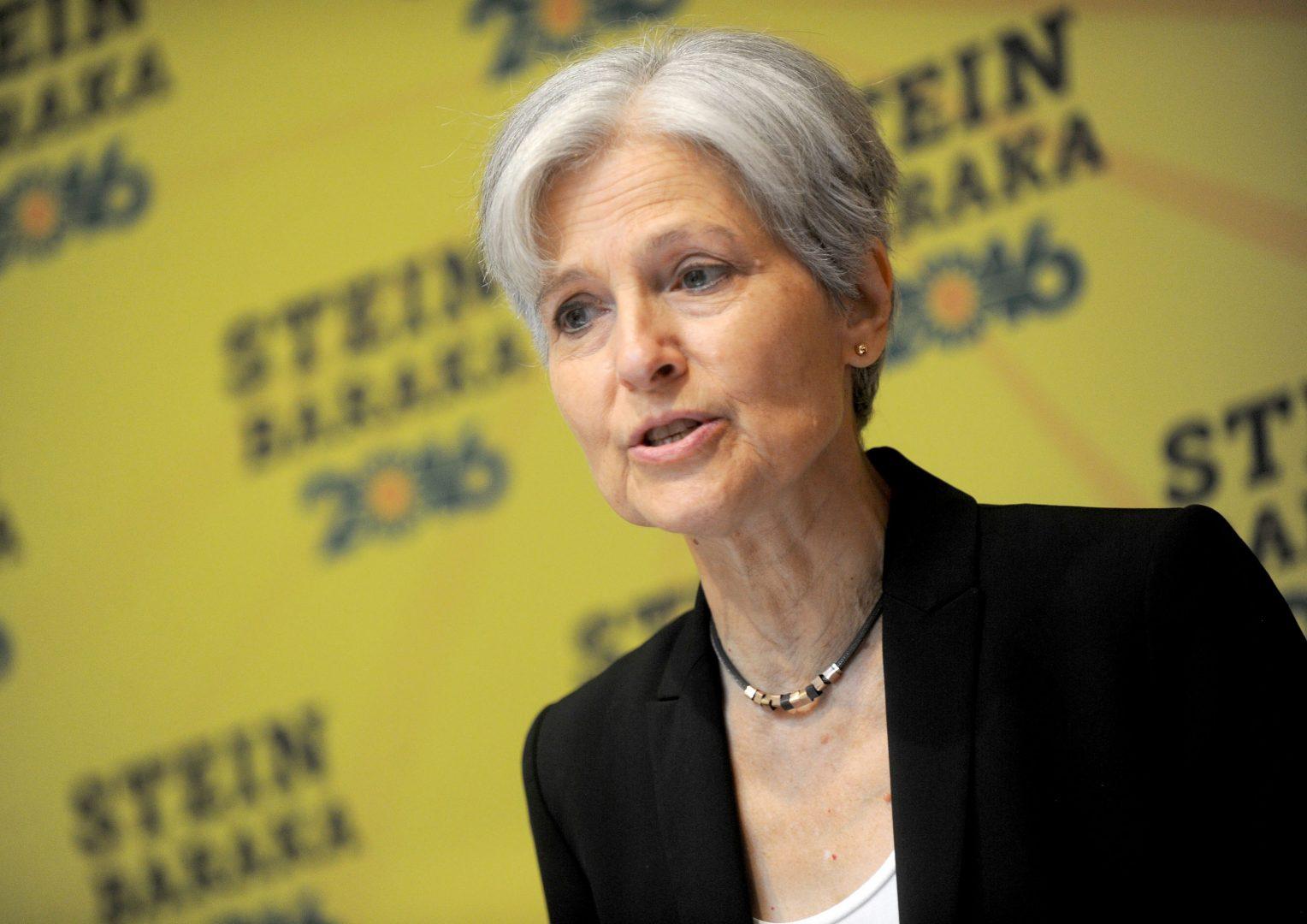 Green Party presidential candidate Jill Stein on Aug. 19, 2016 at the Holiday Inn Lower East Side, in New York City, N.Y. (Dennis Van Tine/Abaca Press/TNS)