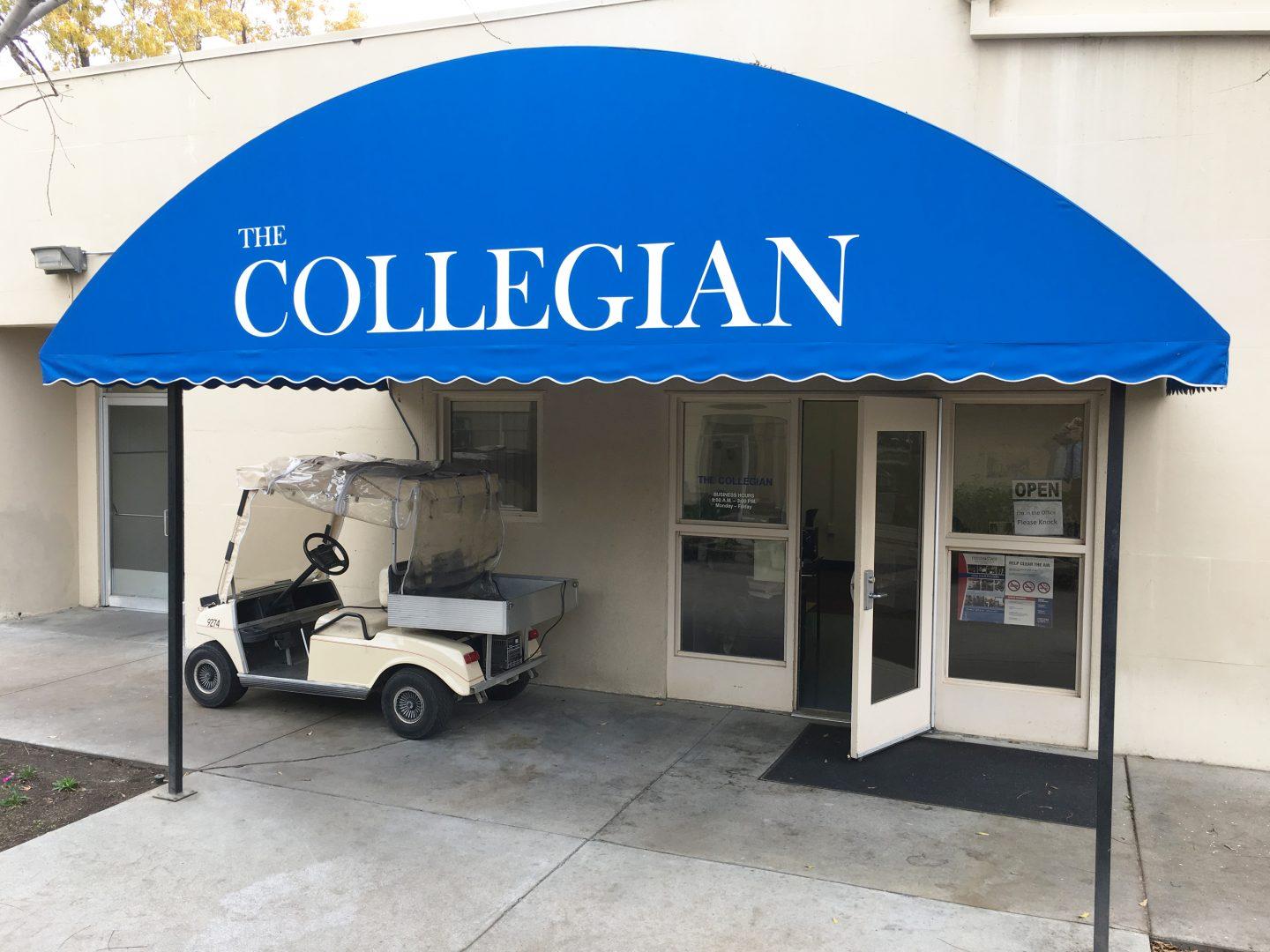 The Fresno State Collegian student-run newspaper, located in the Speech Arts Building. (Cresencio Rodriguez-Delgado/The Collegian)