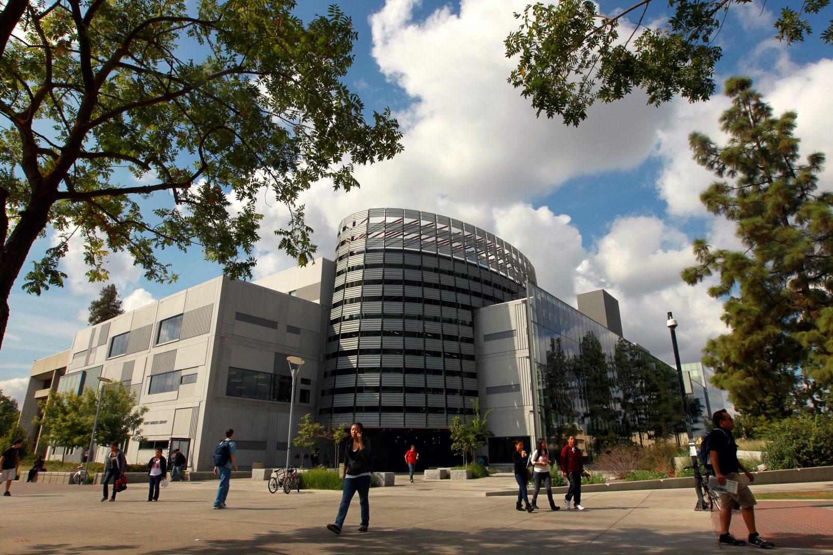 Fresno States Henry Madden Library. (Collegian Archive)