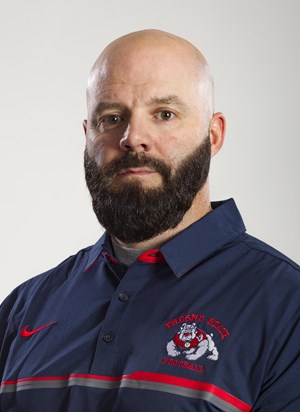 Newly appointed offensive coordinator Ryan Grubb photo courtesy of Fresno State Athletics