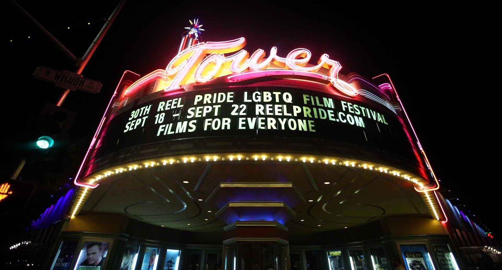 The Tower Theatre is located at 815 E. Olive Ave. and will be one of the theaters screening films for Fresnos Reel Pride Film Festival from Sept. 18 through Sept. 22. (Larry Valenzuela/The Collegian)