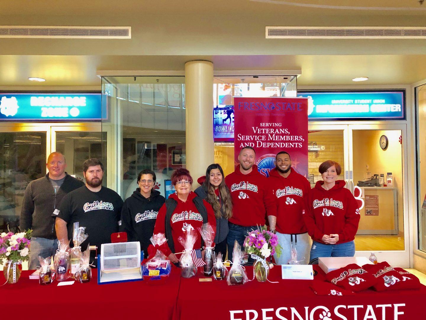 The Veterans Services Office at Fresno State hosted Red Friday on Friday, Nov. 1, 2019 in the University Student Union. (Courtesy Veterans Services Office)