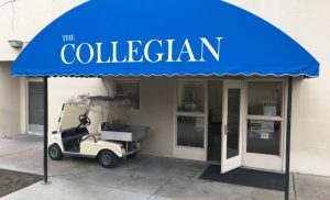 The Fresno State Collegian student-run newspaper, located in the Speech Arts Building. (Cresencio Rodriguez-Delgado/The Collegian)