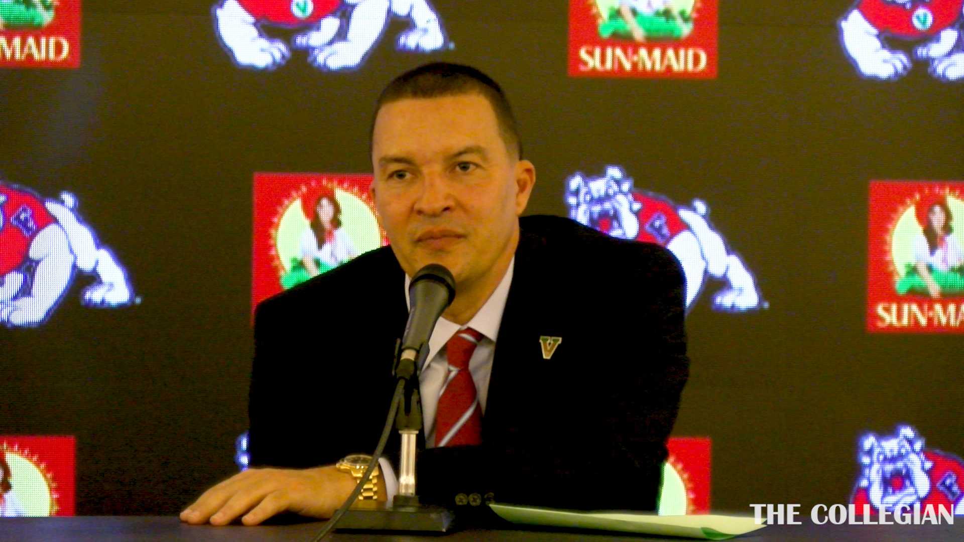 Post-game Conference: Fresno States Head Coach Justin Hutson after Air Force win