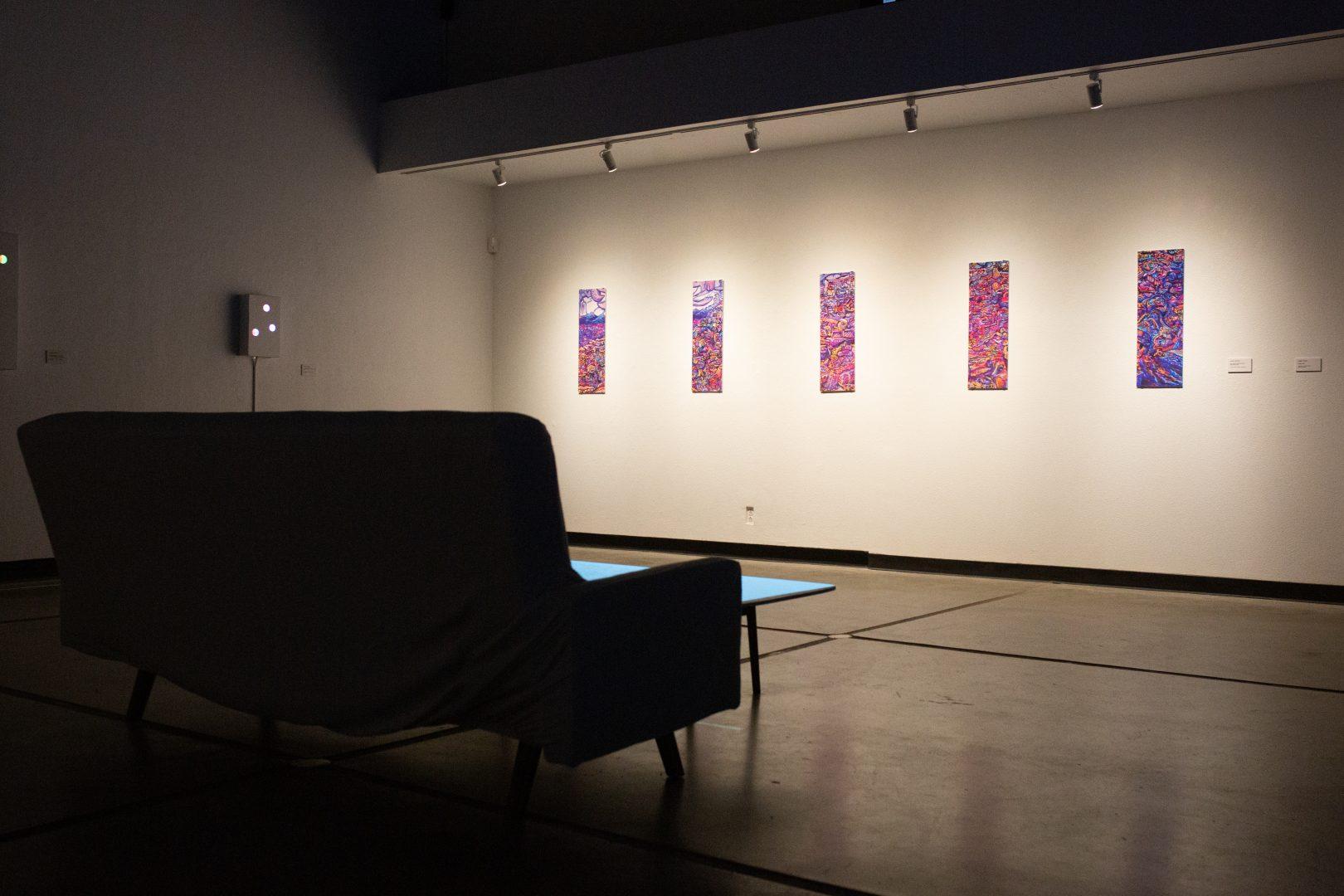 The Perspectrum Exhibit currently displayed at Phebe Conley Art Gallery, show casing A Human Eye Versus the Word Tuesday, Feb. 4,2020
Armando Carreno