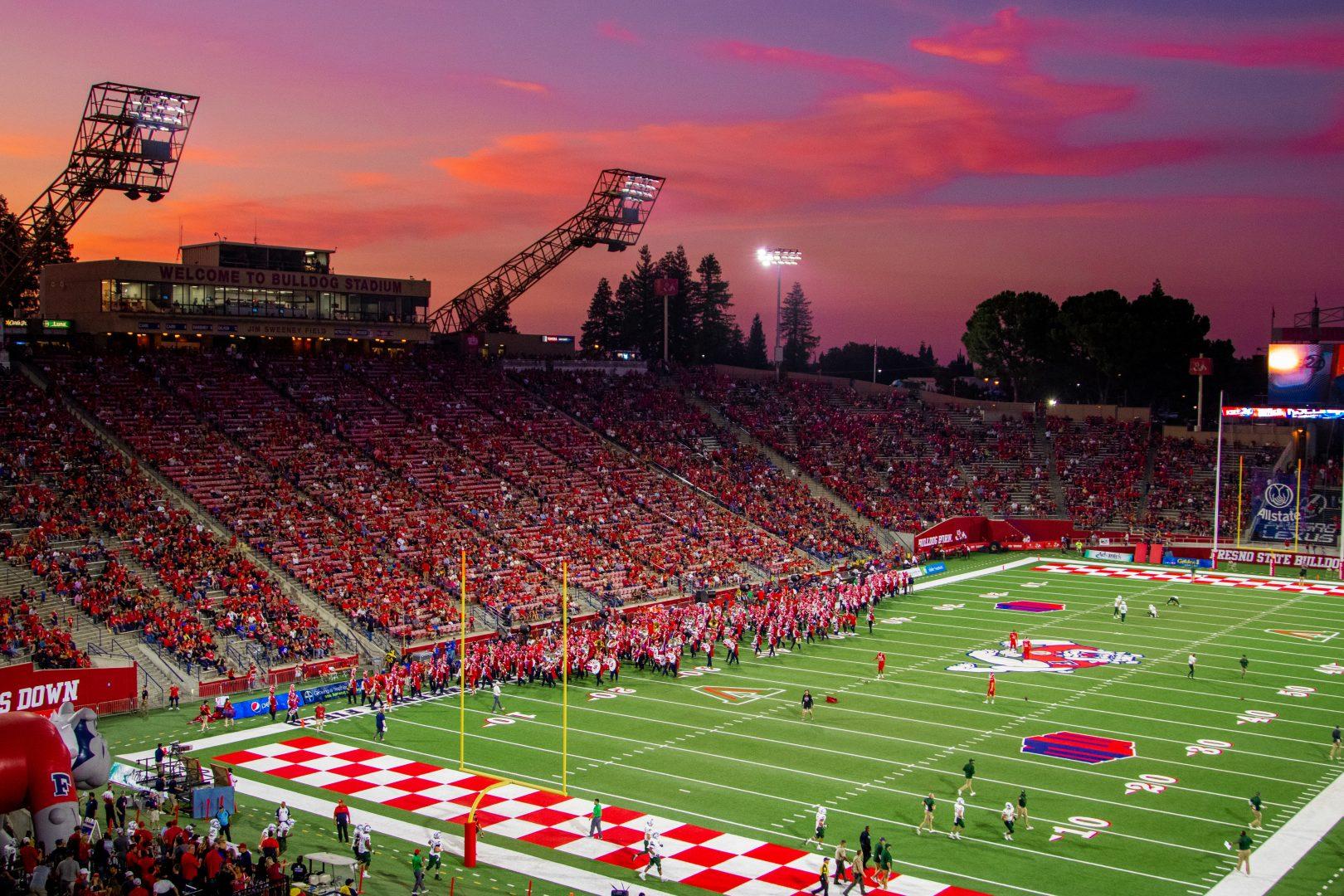 Fresno State’s new head coach Kalen DeBoer signed 12 recruits this offseason, bringing in a class that ranked No. 3 in terms of average rating per recruit. (Armando Carreno/The Collegian)