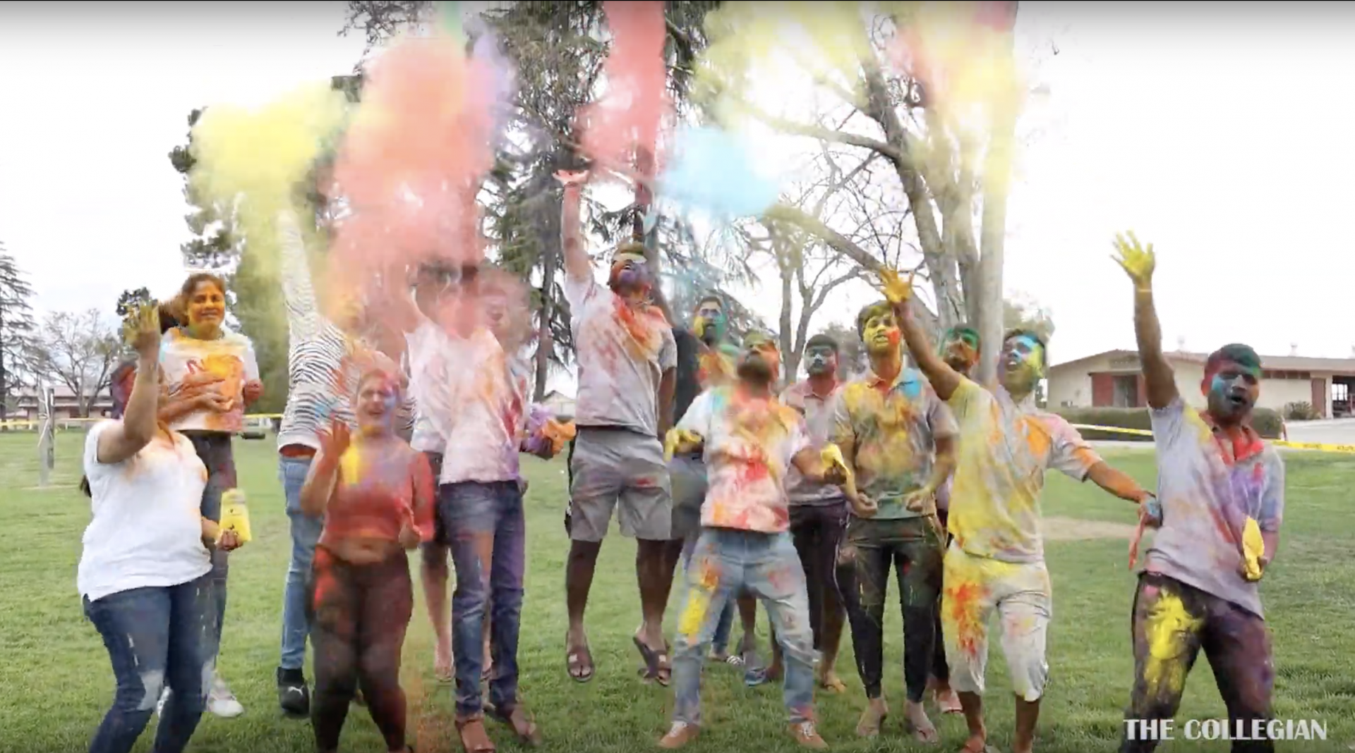 Fresno State Indian Club celebrates Holi, the Hindu festival of colors
